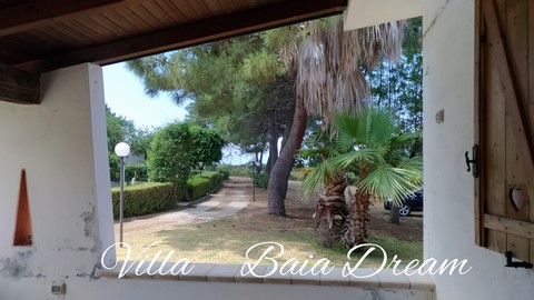 villa baia dream tropea veranda overview